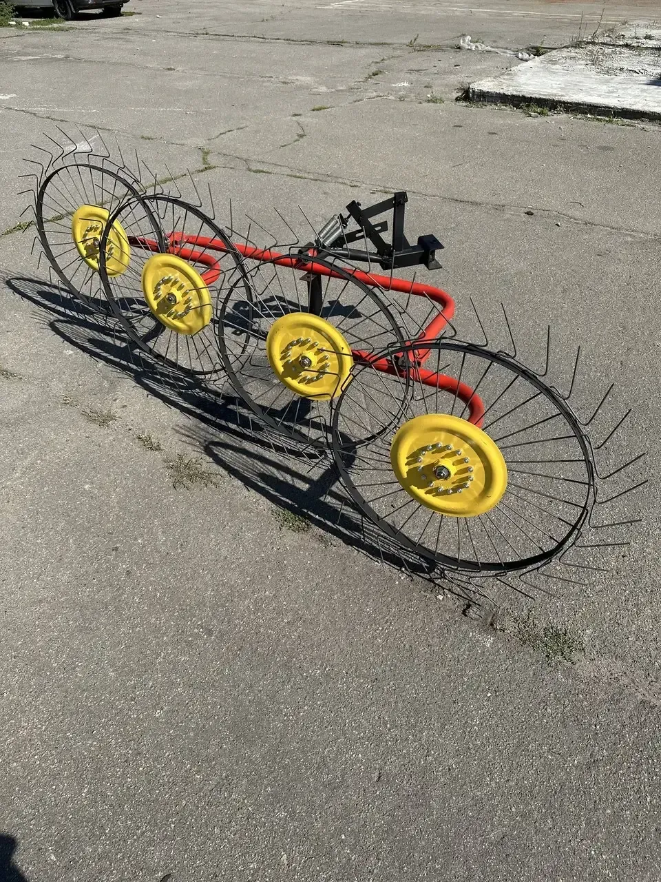 Граблі 'Сонечко' до мотоблока купити в Житомирі — Сільгоспцентр